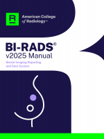BI-RADS v2025 Manual, 6e(Breast Imaging Reporting and Data System)